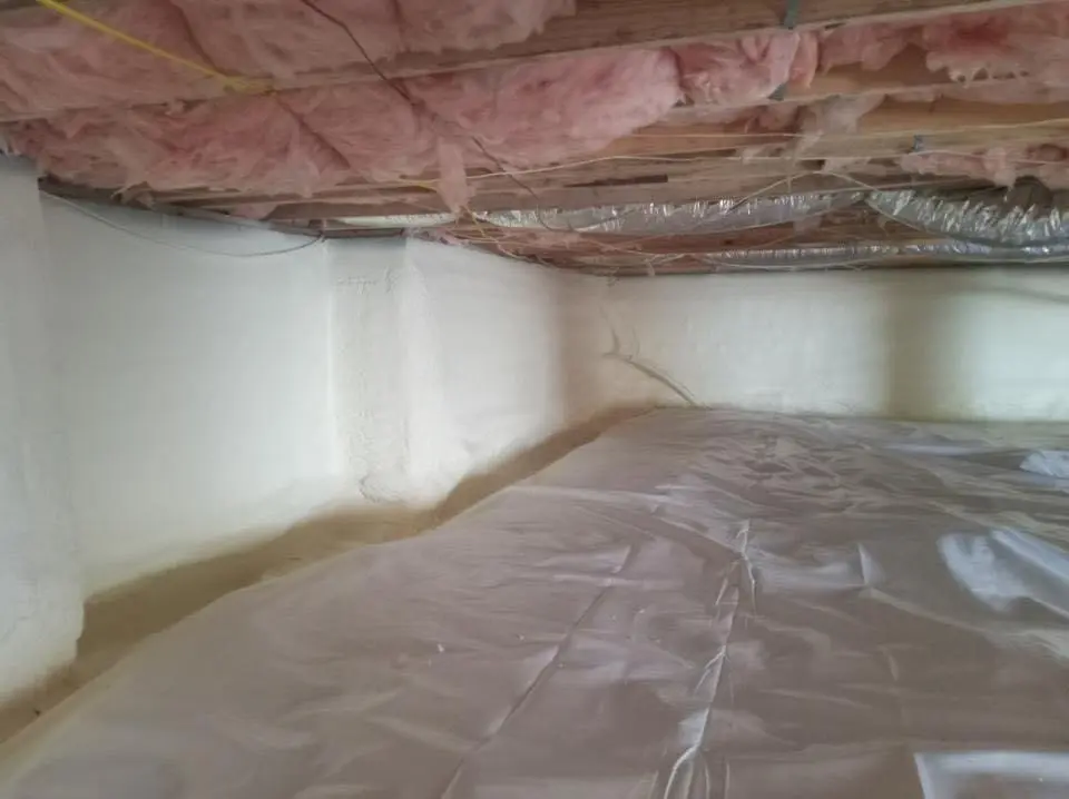 Crawl space encapsulation with closed-cell spray foam for Spray Foam Roofing in Nogales